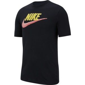 Nike NSW TEE BRAND MARK fekete S - Férfi póló