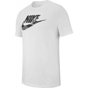 Nike NSW TEE CAMO 1 fehér M - Férfi póló