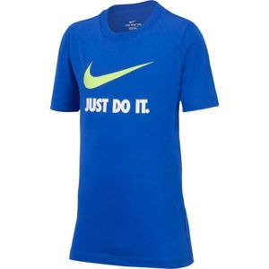 Nike NSW TEE JDI SWOOSH Fiú póló, kék, veľkosť XL