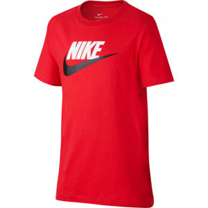 Nike NSW TEE FUTURA ICON TD B piros L - Fiú póló