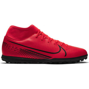 Nike MERCURIAL SUPERFLY 7 CLUB TF piros 10.5 - Férfi turf futballcipő