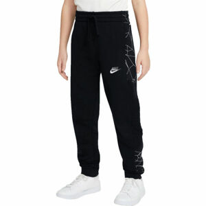 Nike NSW PANT CLUB AOP B Fiú melegítőnadrág, fekete, méret