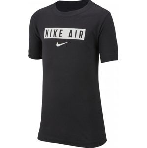 Nike B NSW TEE AIR BOX Rövid ujjú póló - Fekete - L