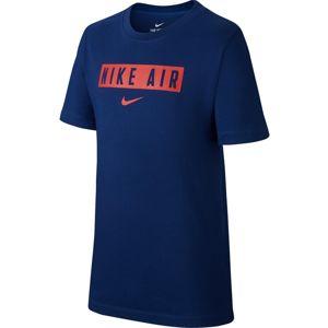 Nike B NSW TEE AIR BOX Rövid ujjú póló - Kék - XL