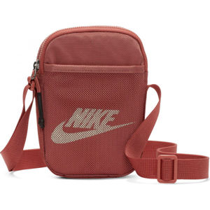 Nike HERITAGE CROSSBODY Irattartó táska, Lazac szín,bézs, méret