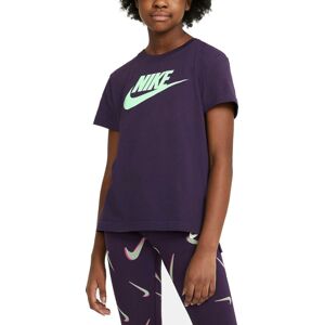 Nike basic futura tee kids Rövid ujjú póló - Lila - S (128-137 cm)