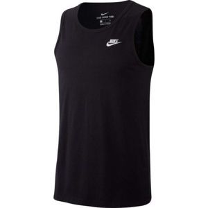 Nike NSW CLUB - TANK Férfi ujjatlan felső, fekete, méret XL
