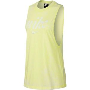 Nike NSW TANK WSH sárga L - Női top