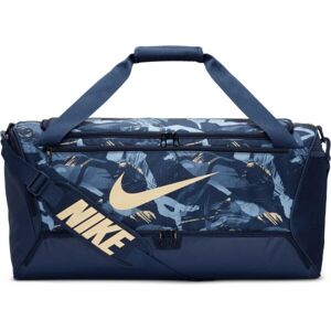 Nike BRASILIA M AOP Sporttáska, kék, veľkosť os