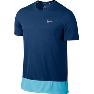 Nike BRTHE RAPID TOP SS sötétkék M - Férfi futófelső