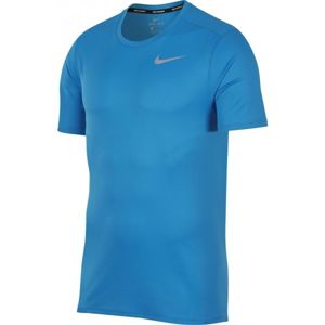 Nike BRTHE RUN TOP SS kék M - Férfi póló futáshoz
