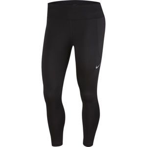 Nike FAST CROP W fekete M - Női legging futáshoz