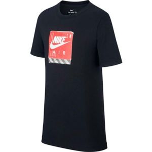 Nike NSW TEE NIKE AIR SHOE BOX fekete S - Fiú póló
