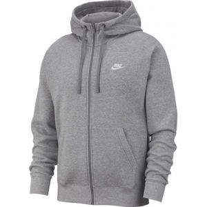Nike NSW CLUB HOODIE FZ BB M szürke XL - Férfi pulóver