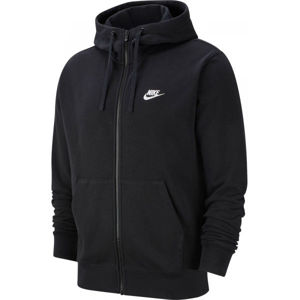 Nike NSW CLUB HOODIE FZ FT M Férfi pulóver, fekete, veľkosť XL