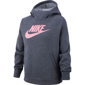 Nike NSW PE PULLOVER Lány pulóver, sötétszürke, méret M