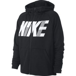 Nike DRY GFX FZ HOODIE B fekete XL - Fiú pulóver