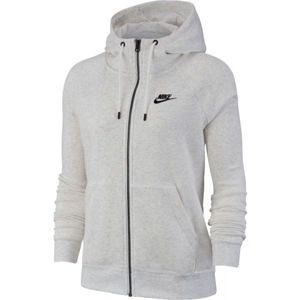 Nike NSW ESSNTL HOODIE FZ FLC W szürke XS - Női pulóver
