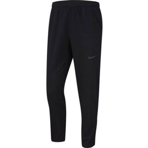 Nike RUN STRIPE WOVEN PANT M Férfi futónadrág, fekete, méret L