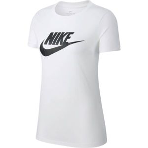 Nike NSW TEE ESSNTL ICON FUTURA Női póló, fehér, méret XS