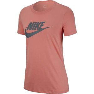 Nike NSW TEE ESSNTL ICON FUTURA narancssárga XS - Női póló