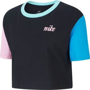 Nike NSW TEE FEMME 2 CROP fekete M - Női póló