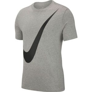 Nike NSW SS TEE SWOOSH 1 szürke M - Férfi póló
