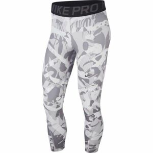 Nike NP FOREST CAMO CROP fehér L - NĹ‘i legging