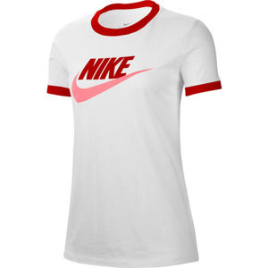 Nike NSW TEE FUTURA RINGE W fehér M - Női póló