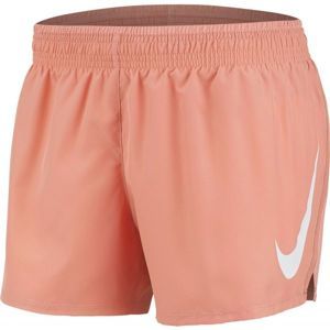 Nike SWOOSH RUN SHORT rózsaszín M - Női rövidnadrág futáshoz