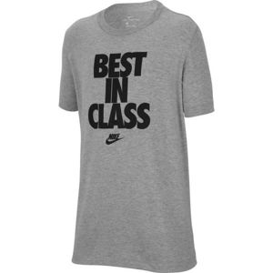 Nike NSW TEE BEST IN CLASS szürke S - Fiú póló