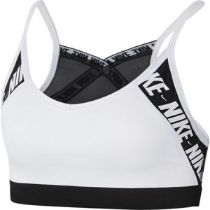 Nike INDY LOGO BRA Sportmelltartó, fehér, veľkosť XS