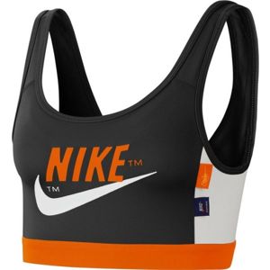 Nike SWOOSH ICNCLSH BRA PAD fekete XL - Sportmelltartó