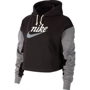 Nike NSW VRSTY HOODIE FT W fekete M - Női pulóver