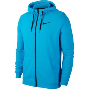Nike DRY HOODIE FZ FLEECE M kék S - Férfi pulóver