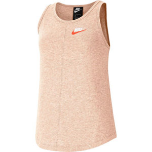 Nike NSW TANK JERSEY G narancssárga XL - Lány ujjatlan felső