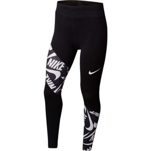 Nike TROPHY TIGHT FG G fekete M - Lányos legging