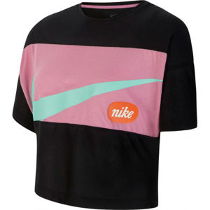 Nike TOP SS JDIY G fekete M - Lány póló