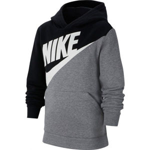 Nike NSW CORE AMPLIFY PO B szürke S - Fiús pulóver