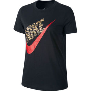 Nike NSW TEE PREP FUTURA 1 W fekete L - Női póló