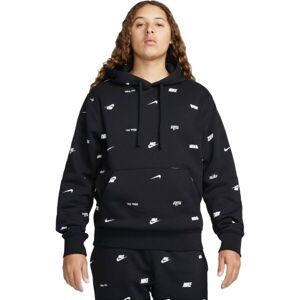 Nike CLUB+ Férfi pulóver, fekete, méret