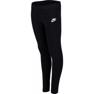 Nike CLUB LOGO fekete M - Legging lányoknak