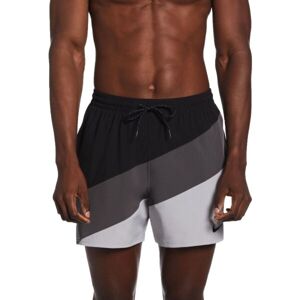 Nike COLOR SURGE 5 Férfi fürdőnadrág, fekete, méret S
