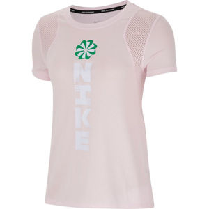 Nike ICNCLSH RUN SS GX rózsaszín XL - Női póló futáshoz