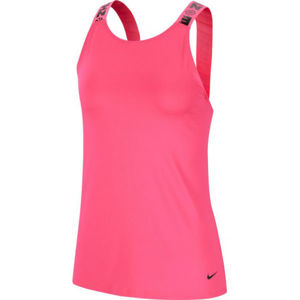 Nike ICNCLSH ELASTKIA W rózsaszín M - Női ujjatlan felső sportoláshoz