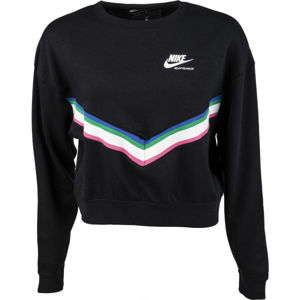 Nike NSW HRTG CREW FLC W fekete M - Női pulóver