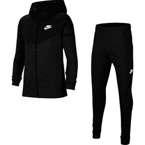 Nike NSW POLY WVN OVRLY TRACKSUIT U Gyerek sportos melegítő szett, fekete, méret XL