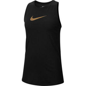 Nike DRY TANK SLUB ICON CLA W Női ujjatlan felső edzéshez, fekete, méret XL