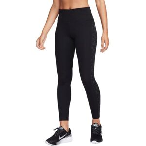 Nike DF FST MR 7/8 TGHT SNL NV Női leggings, fekete, méret L
