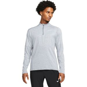 Nike DRI-FIT ELEMENT Férfi pulóver futáshoz, szürke, méret L